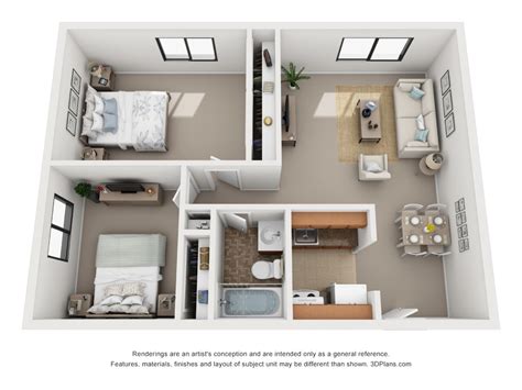 2 bedroom apartments for rent near me.